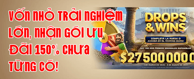 Thưởng Chào Mừng Tân Thủ 100% promotion image